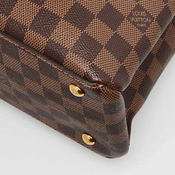 Louis Vuitton Lie De Vin Damier Canvas Riverside Tote Bag - Picture 4 of 12